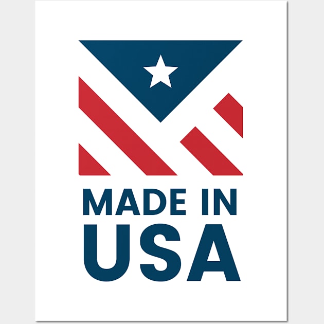 Made in usa Wall Art by white.ink